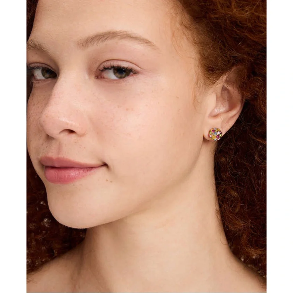 KATE SPADE • Multicolor On The Ball Soccer Stud Earrings - Picture 2 of 7
